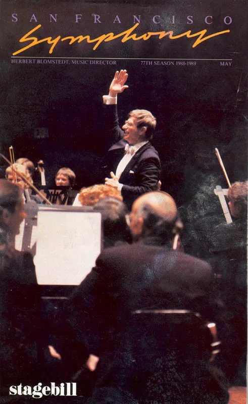 Vladimir Davidovich Ashkenazy — VLADIMIR DAVIDOVICH ASHKENAZY - PROGRAM SIGNED CIRCA 1989, изображение 2