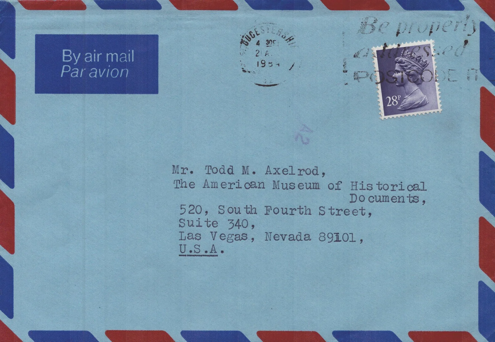 Deborah Kerr — DEBORAH KERR - TYPED LETTER SIGNED 08/15/1984, image 3