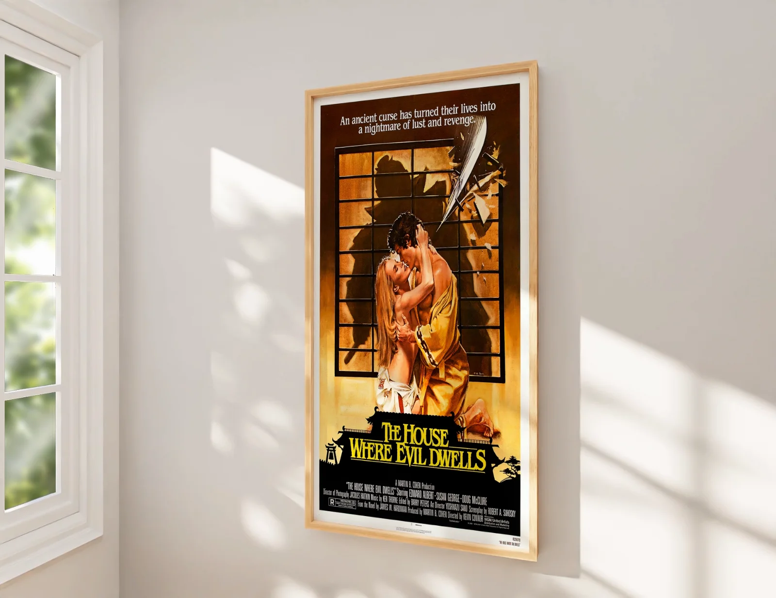The House Where Evil Dwells - 1982 Horror 27.2" x 41" US One Sheet Poster, изображение 2