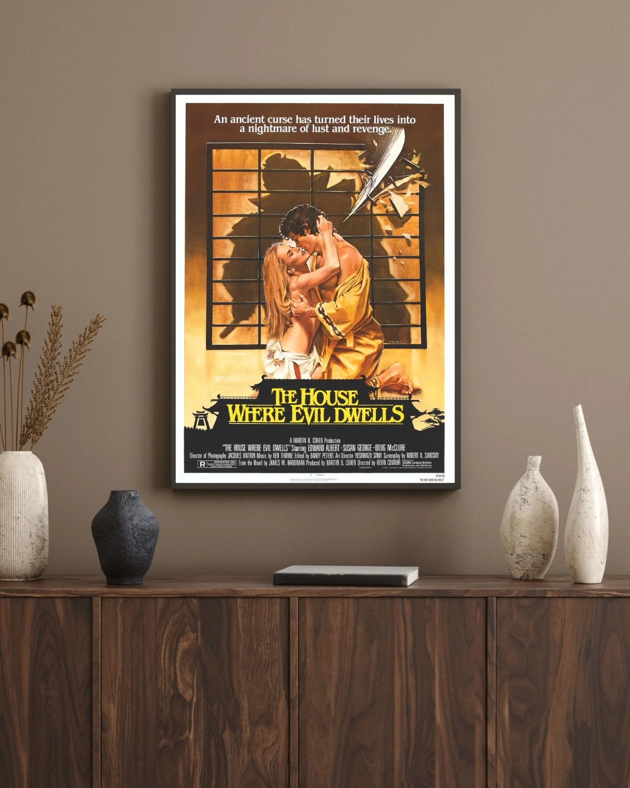 The House Where Evil Dwells - 1982 Horror 27.2" x 41" US One Sheet Poster, изображение 3