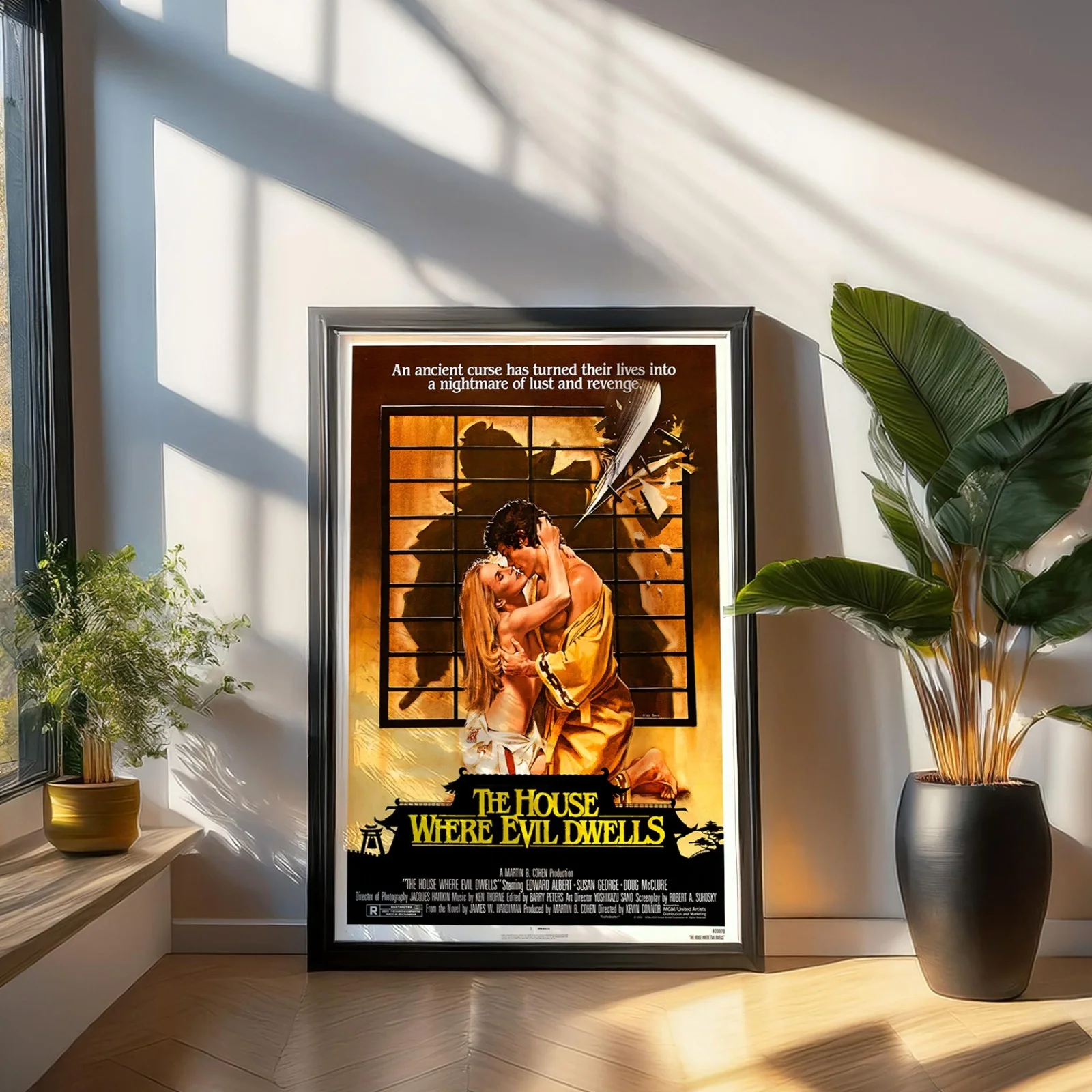 The House Where Evil Dwells - 1982 Horror 27.2" x 41" US One Sheet Poster, изображение 4