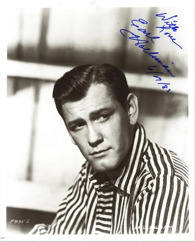Earl Holliman — EARL HOLLIMAN - AUTOGRAPHED SIGNED PHOTOGRAPH 06/17/1983