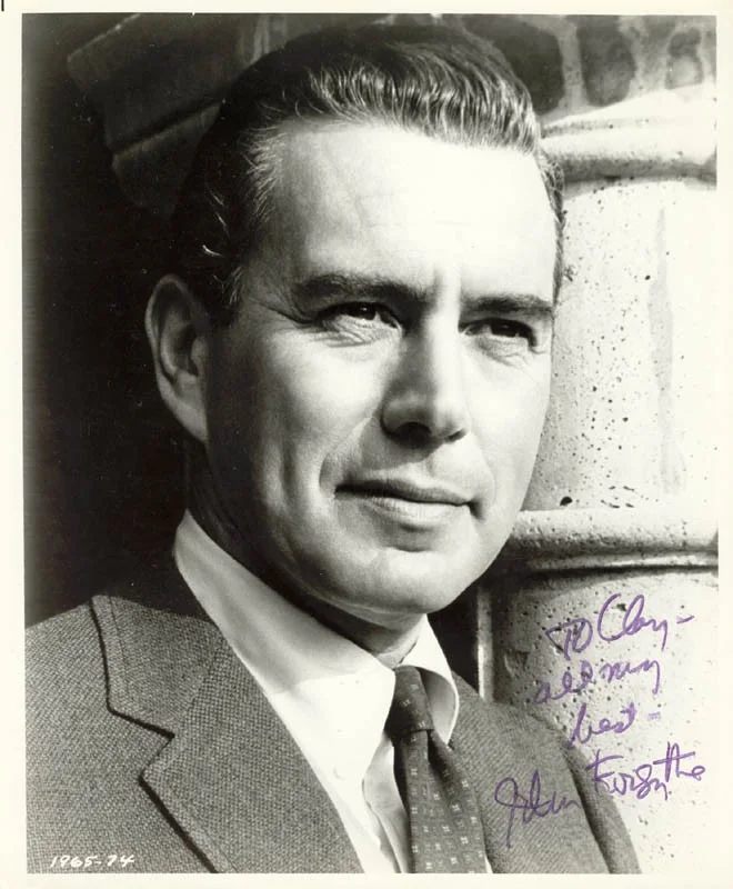 John Forsythe — JOHN FORSYTHE - AUTOGRAPHED INSCRIBED PHOTOGRAPH