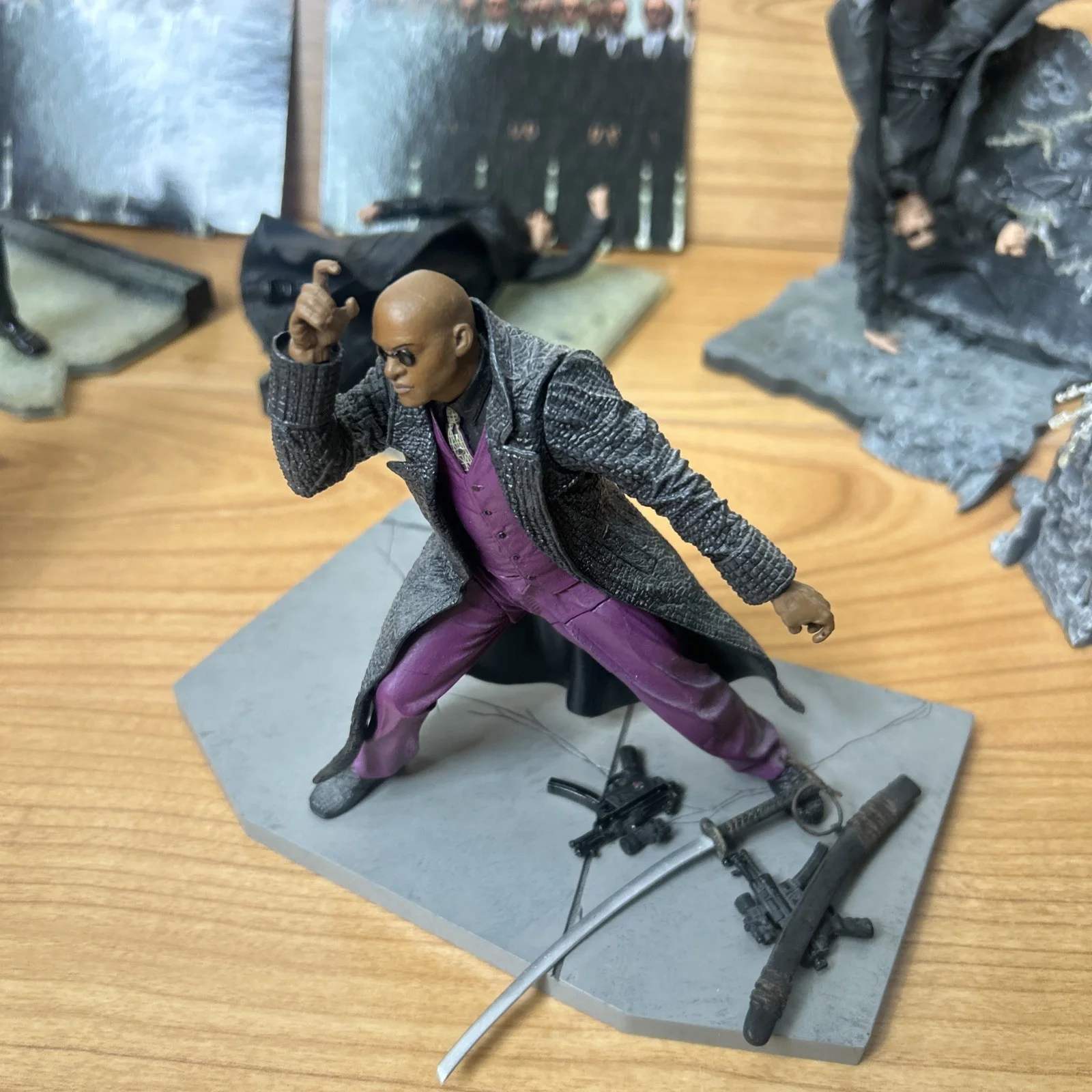 The Matrix Series 1 Job Lot Five Action Figures Neo Morpheus McFarlane 2003, image 5