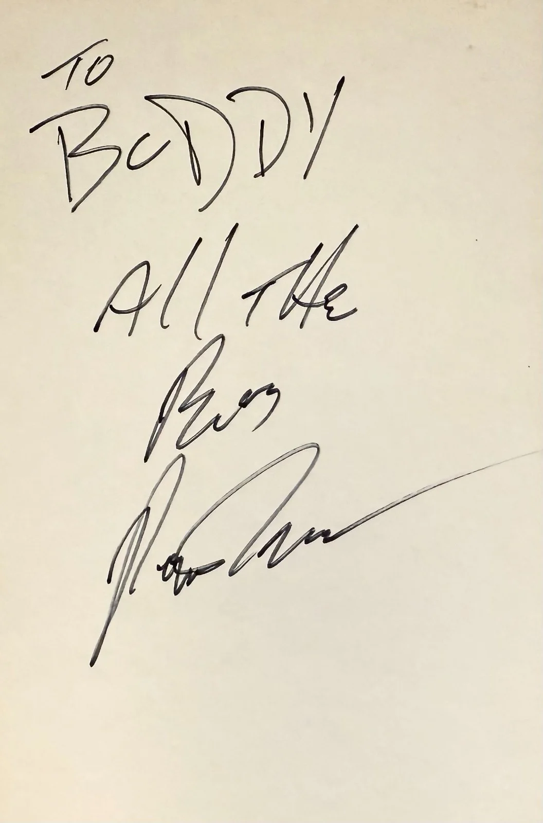Peter Dobson — PETER DOBSON Signed Autographed 4"x 6" INDEX CARD Snowbound Sing THE FRIGHTENERS, изображение 3