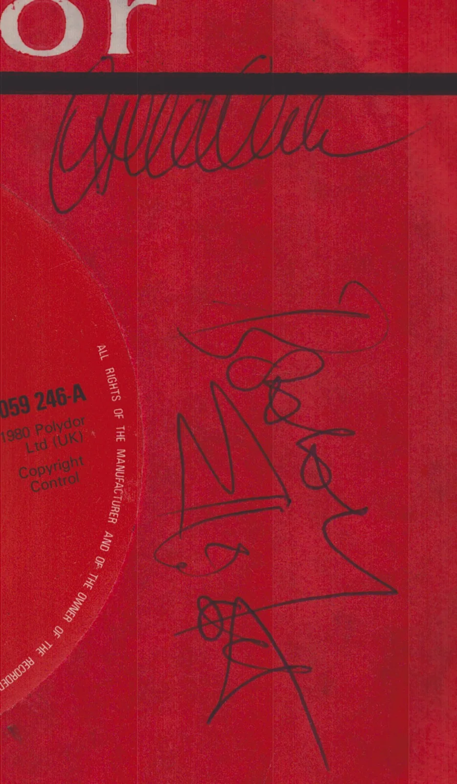 The Hollies, Bobby Elliott, Tony Hicks, Allan Clarke — THE HOLLIES - RECORD ALBUM SLEEVE SIGNED WITH CO-SIGNERS, изображение 3