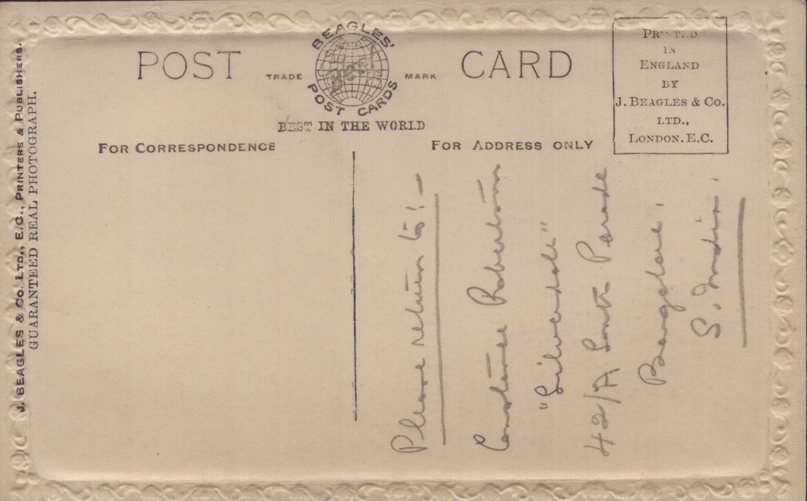 George O'brien — GEORGE O'BRIEN - PICTURE POST CARD SIGNED, image 3