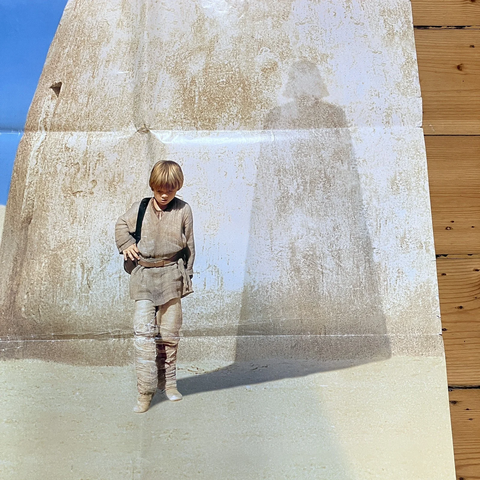 Star Wars Episodio 1 Rare Dual Sided Movie Poster 1999 Spanish Episode I Film, изображение 3