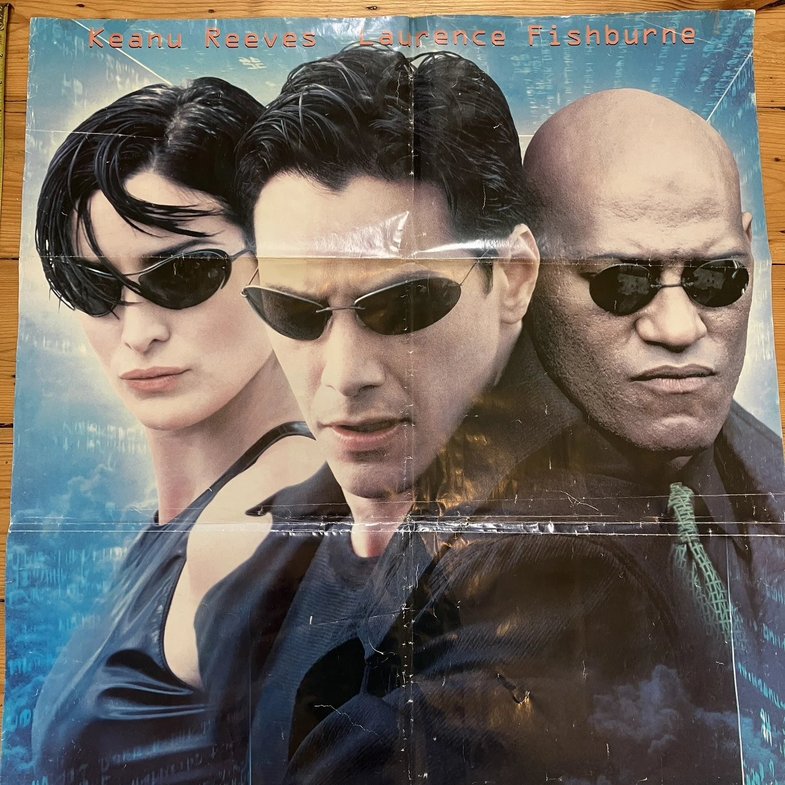 The Matrix Original Spanish Movie Poster Rare International One Sheet, изображение 3