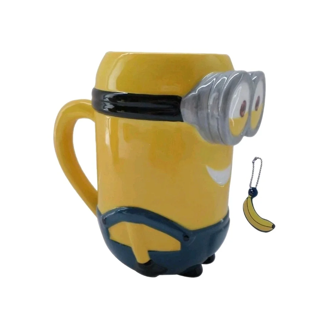 Movie Original Boxed Minions 3D Mug Kevin New In Box With Scented Banana Charm, изображение 2