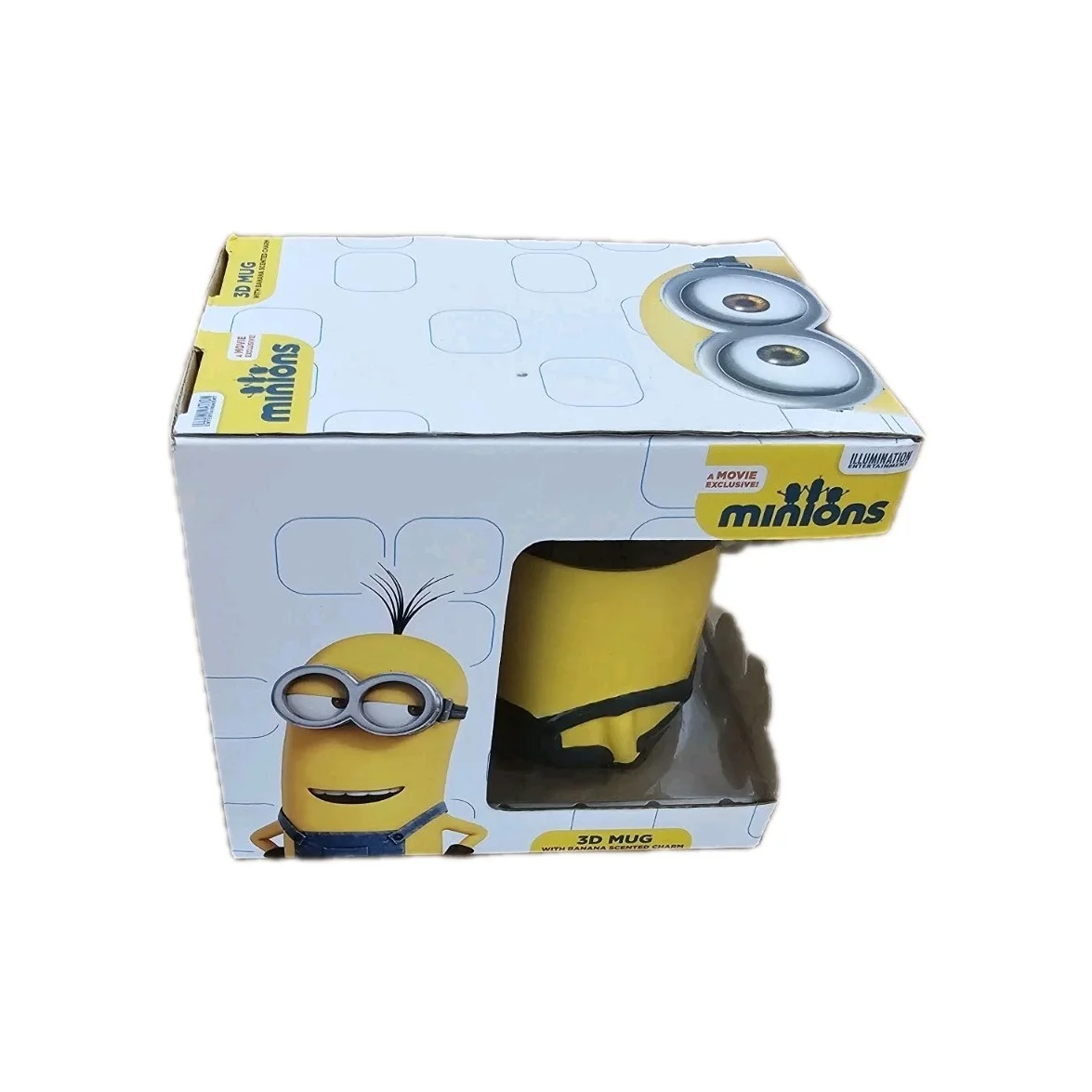 Movie Original Boxed Minions 3D Mug Kevin New In Box With Scented Banana Charm, изображение 5