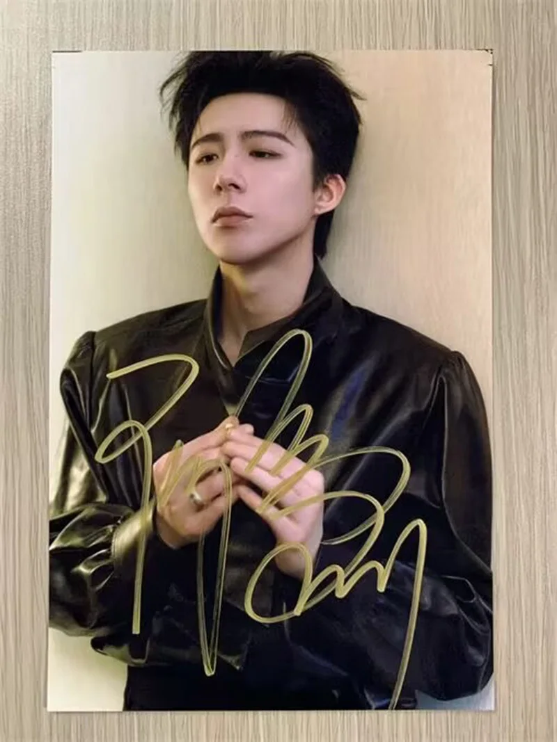 Chinese Liu Yuning Signed Autographed Photo 6", image 2