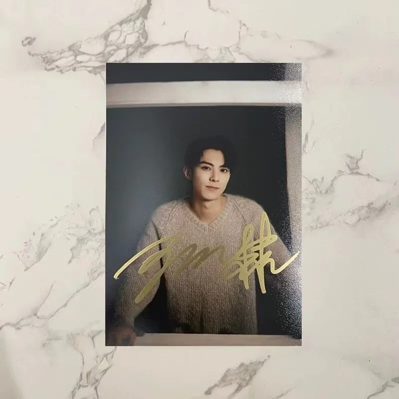 Wang Hedi 王鹤棣 Signed Autograph Photo 6", image 4
