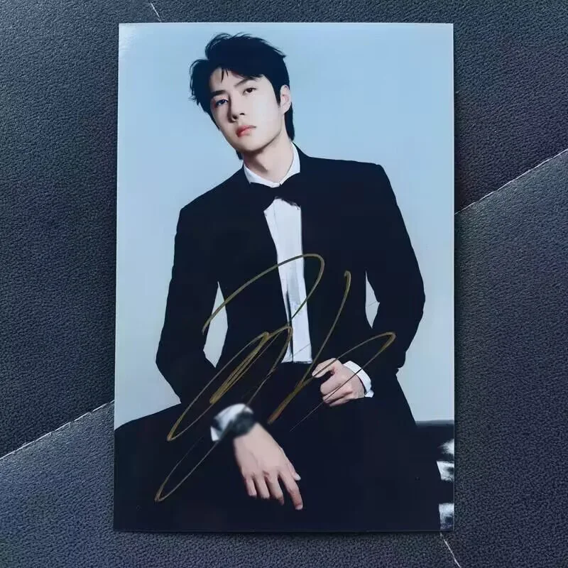 New Wang yibo 6" Signed Autographed Photo Autograph, image 4