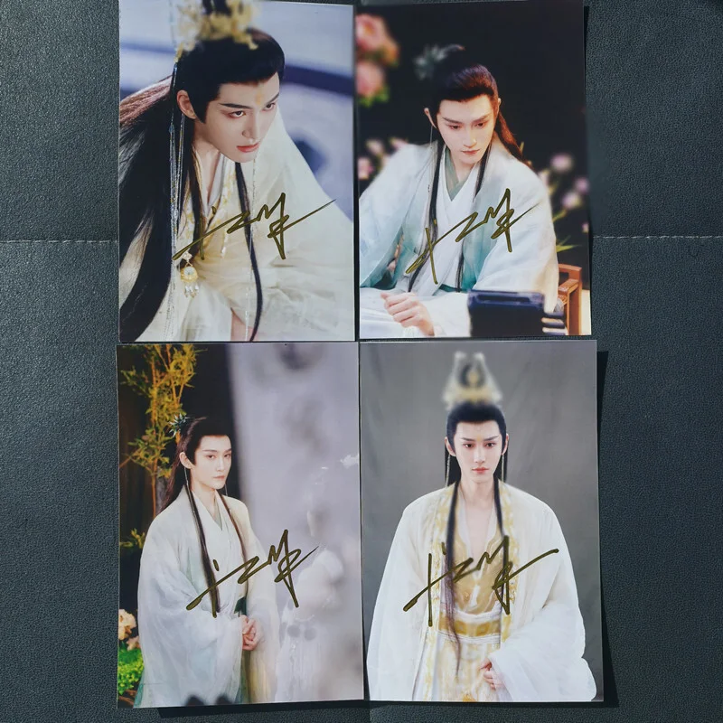 The Blossoming Love Wang Duo Autographed Photo Signed Photo, image 2