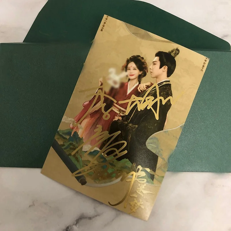 A Dream Within A Dream Liu Yuning Li Yitong Signed Autographed Photo Autograph, изображение 3