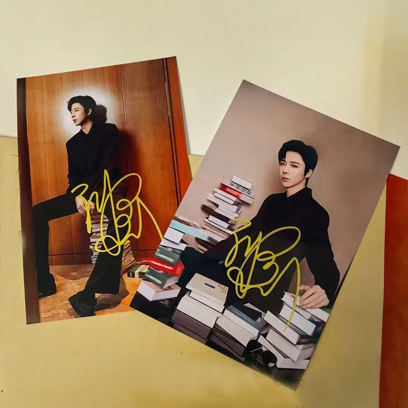 2024 Liu Yuning Hand Signed Photo Autograph Picture, изображение 2