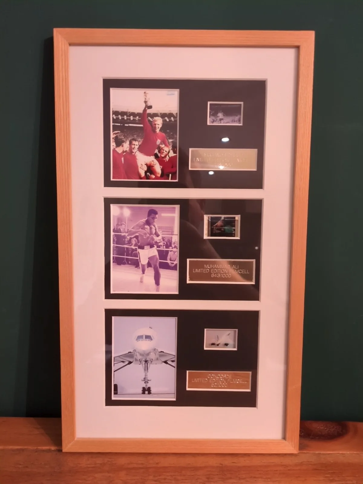Iconic Film Cell Cupola Contemporary Art 1966 World Cup Muhammad Ali Concorde, image 2