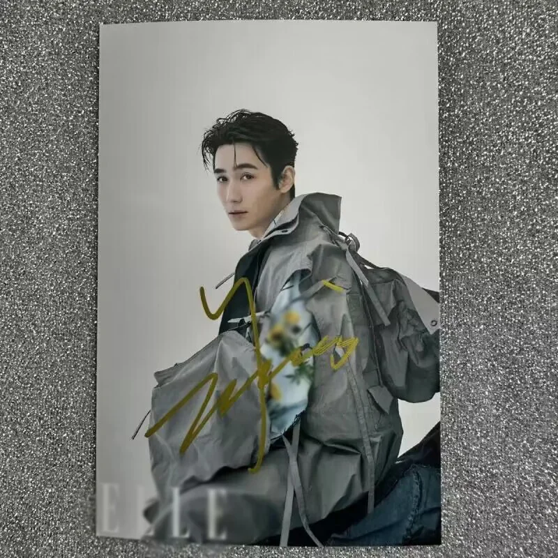 Zhu Yilong Signed Autographed Photo 6", image 4