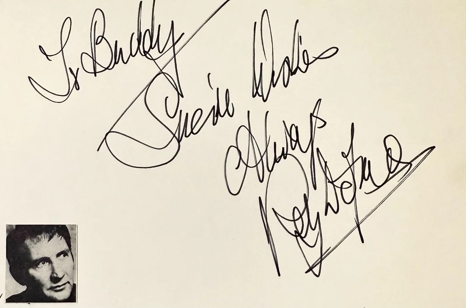 Roy Dotrice — ROY DOTRICE Signed Autograph 4"x 6" INDEX CARD SATURN 3 Amadeus Game of Thrones, изображение 3