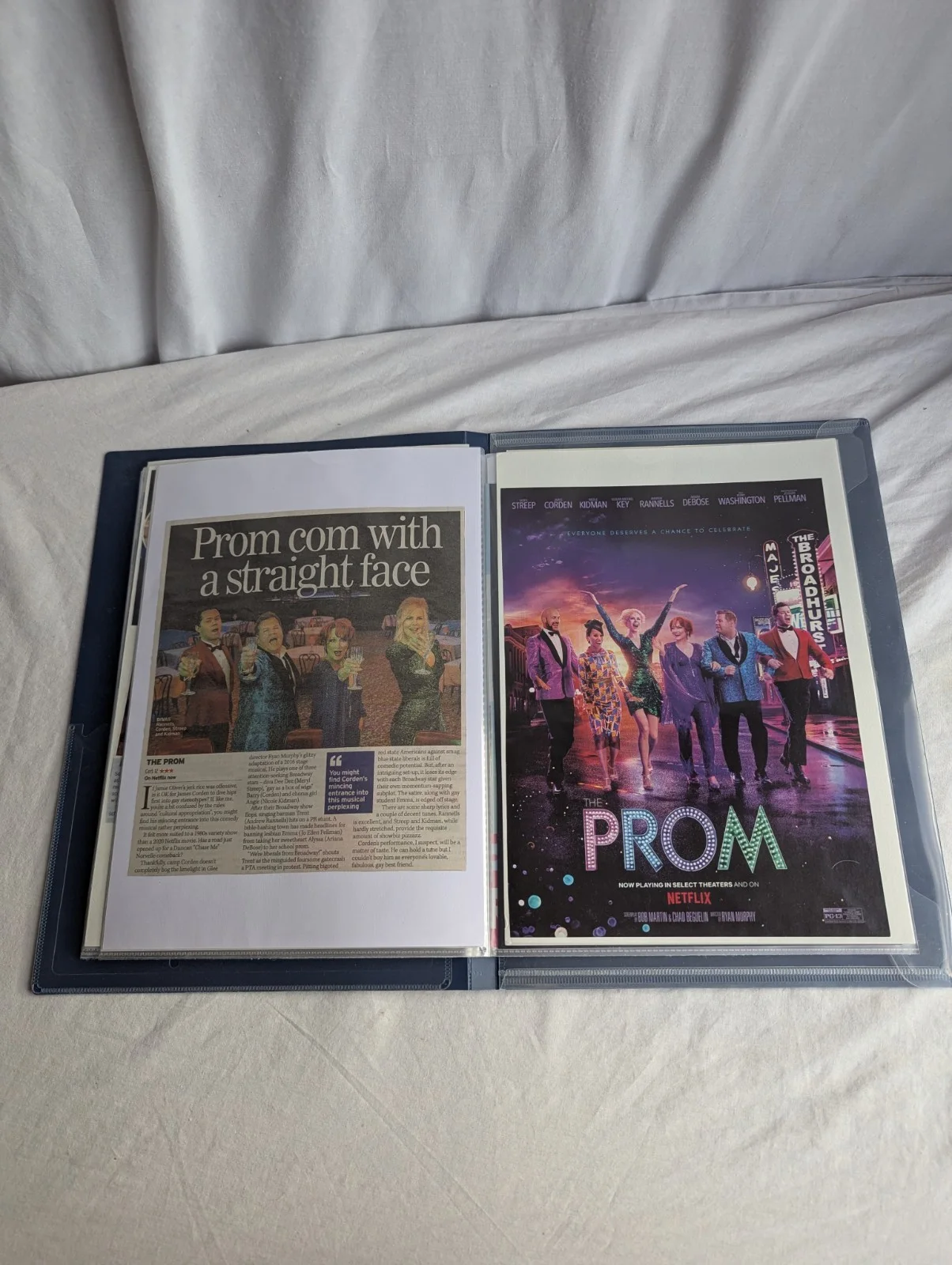 The Prom Film Memorabilia Archive Meryl Streep Photos & Articles Nichole Kidman, изображение 5