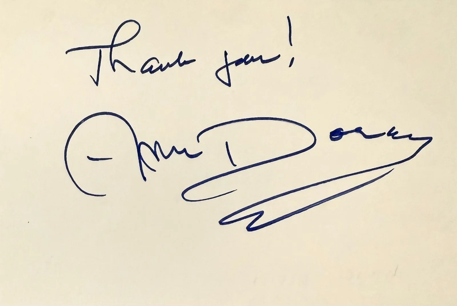 Ann Doran — ANN DORAN Signed Autographed 4"x 6" INDEX CARD It! The Terror from Beyond Space, изображение 3