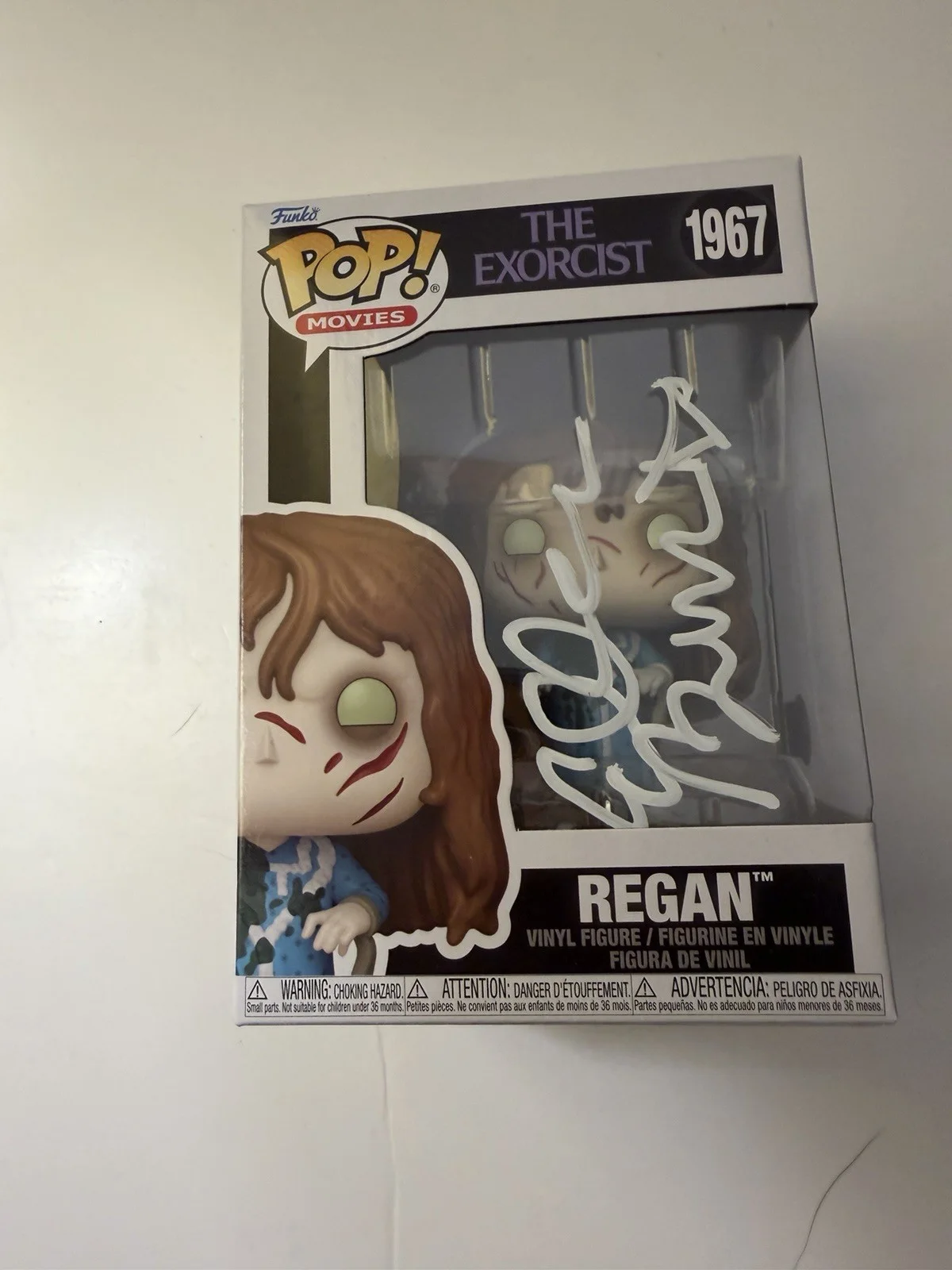 ELLEN BURSTYN — ELLEN BURSTYN SIGNED THE EXORCIST FUNKO POP BECKETT COA REGAN AUTOGRAPH RARE