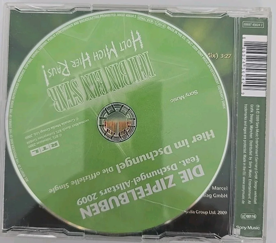 THE ZIPFELBUBEN Autograph Signed Original CD, image 2