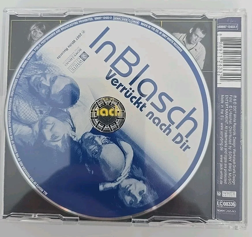 IN BLASCH Autograph Signed Original CD, image 2