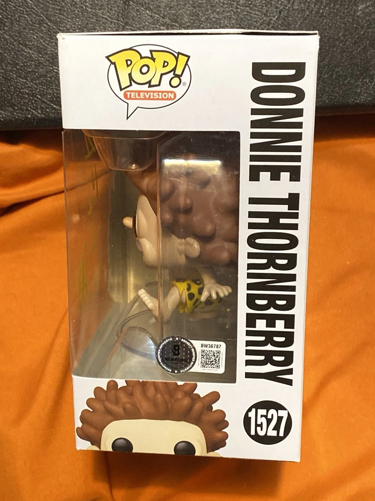 FLEA Signed Donnie Thornberry Funko Pop Red Hot Chilli Peppers BECKETT COA, image 2