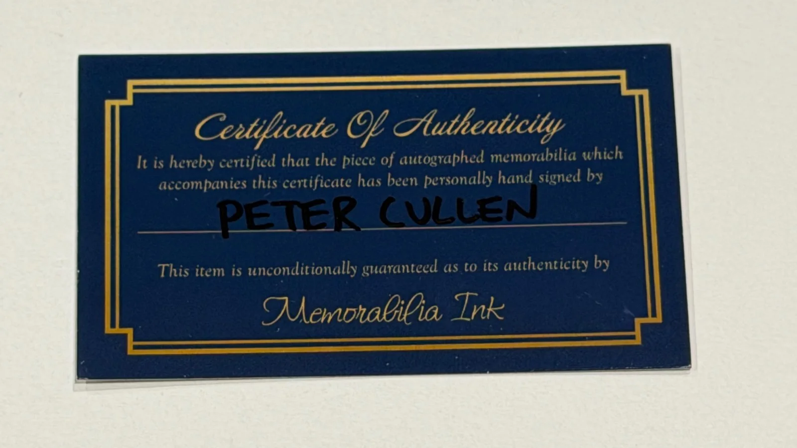 Peter Cullen — Peter Cullen Signed 8x10 Color Photo w/ COA Optimus Prime TRANSFORMERS Autograph, image 2