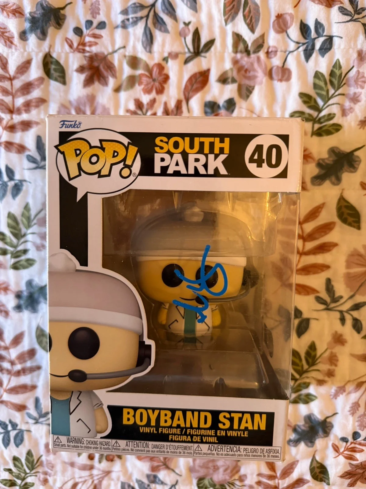 MATT STONE — Matt Stone South Park Signed Funko Pop BECKETT COA STAN COMEDY CENTRAL