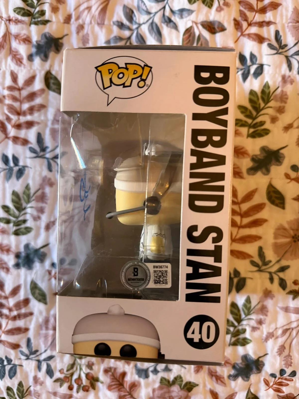 MATT STONE — Matt Stone South Park Signed Funko Pop BECKETT COA STAN COMEDY CENTRAL, изображение 2