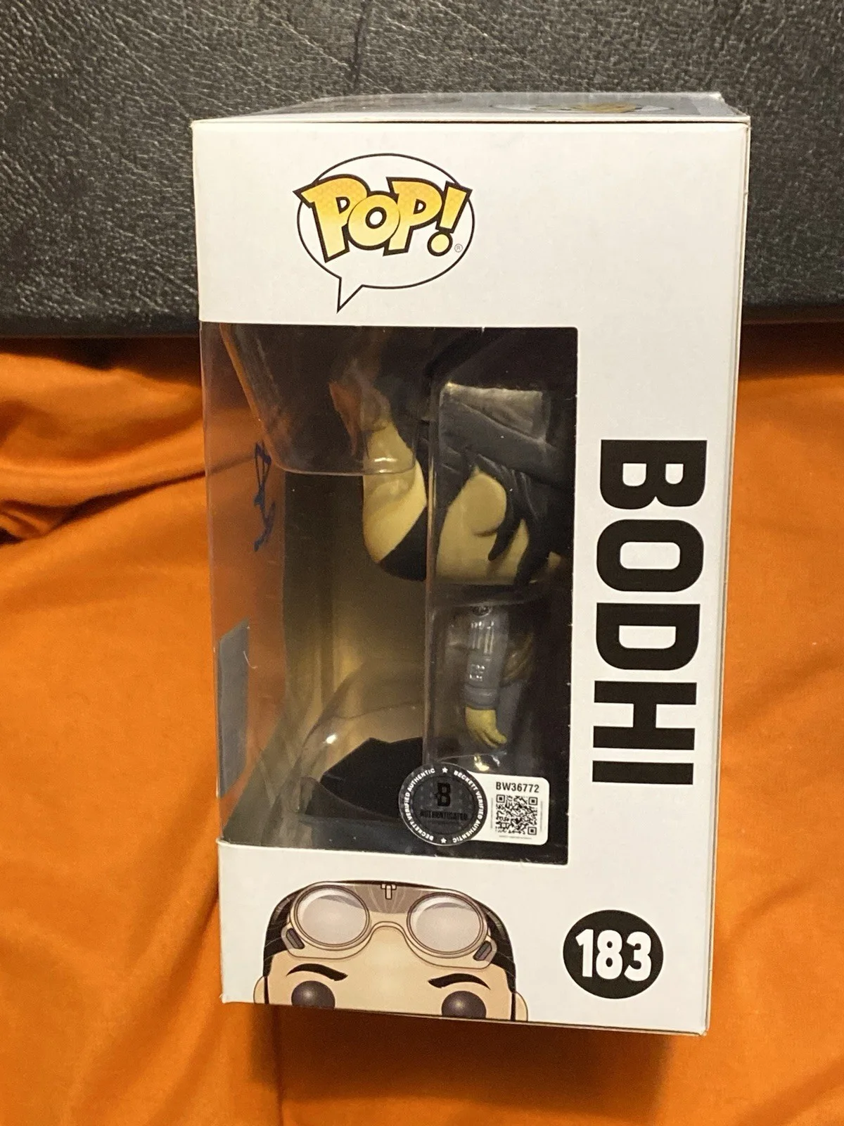 RIZ AHMED — RIZ AHMED STAR WARS ROGUE ONE BODHI SIGNED FUNKO POP BECKETT COA GEORGE LUCAS, изображение 2
