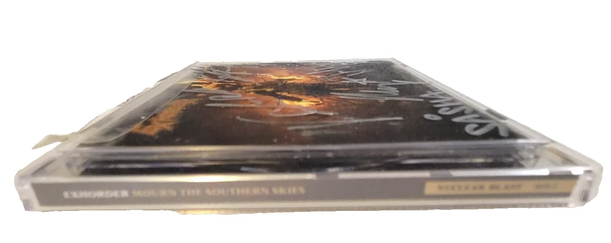 EXHORDER: Mourn the Southern Skies CD Case~ [NO Disc] (SIGNED BY 6 BAND MEMBERS), image 2