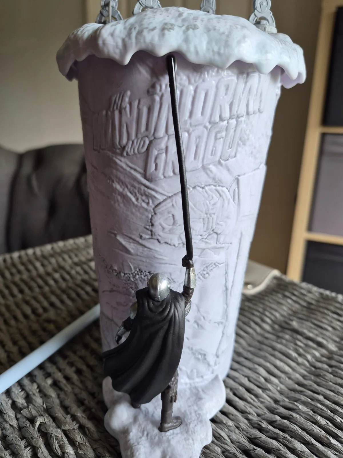 STAR WARS-MANDALORIAN & GROGU UK VUE EXCLUSIVE TOTEM CUP & STRAW...NEW, изображение 5