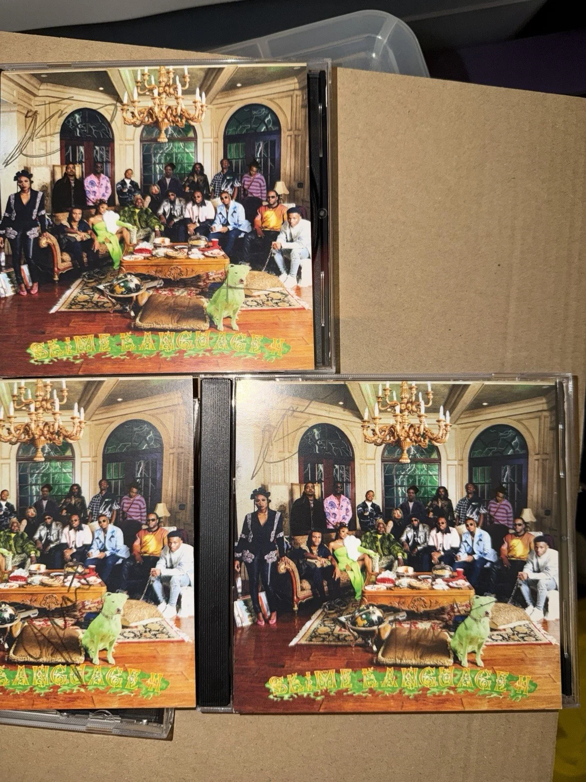 Slime Language 2 Signed CD Autographed by Gunna & Young Thug Authentic Brand New, image 3