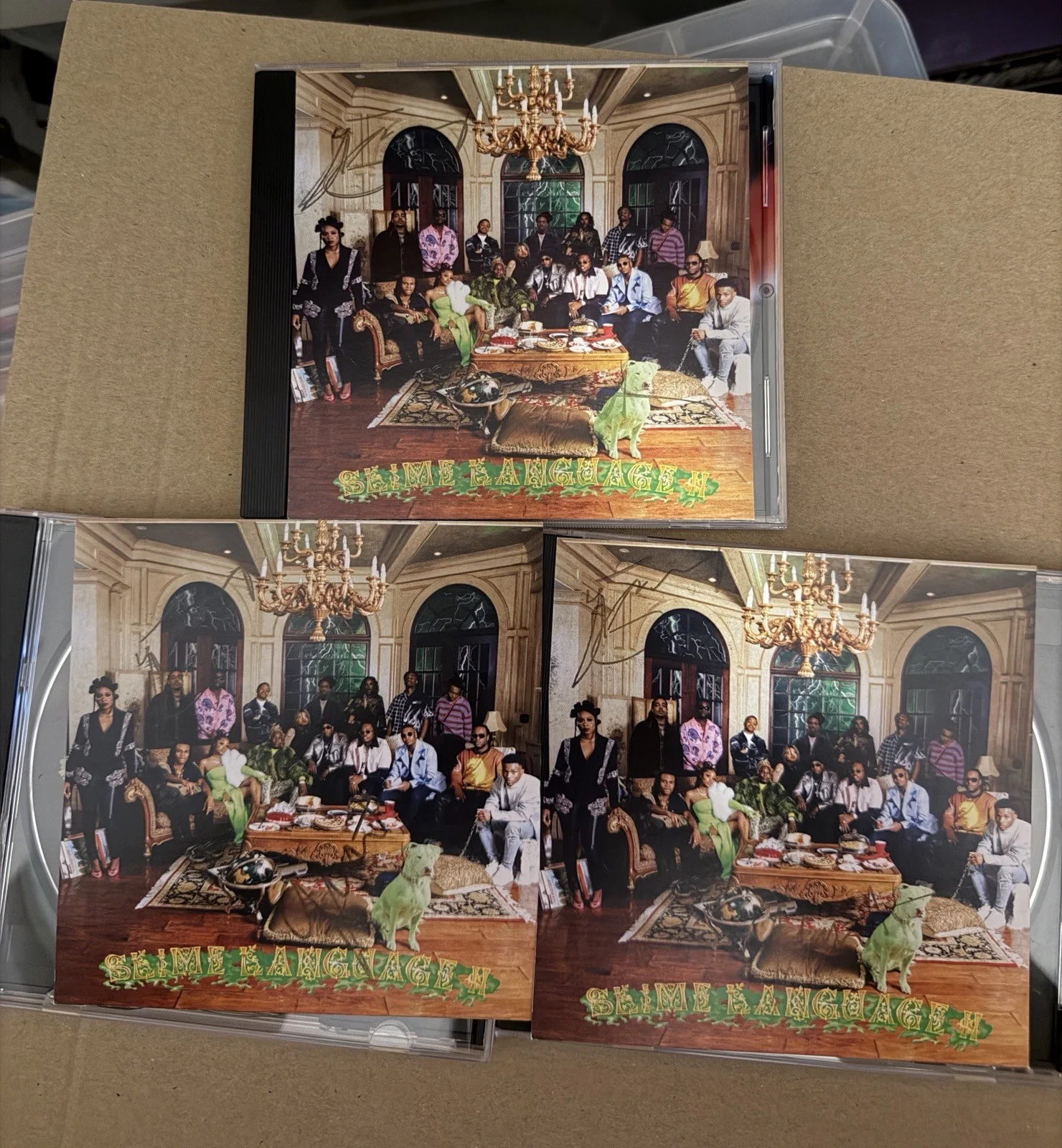 Slime Language 2 Signed CD Autographed by Gunna & Young Thug Authentic Brand New, image 4