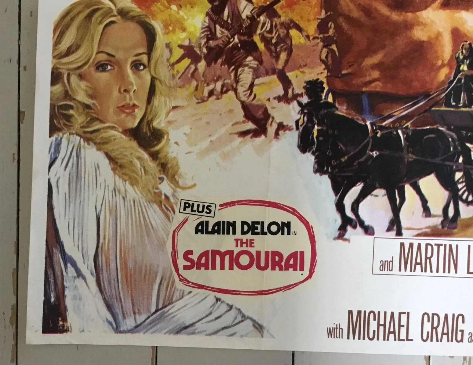 A Town Called Bastard Original Quad Movie Film Poster Telly Savalas 1971, изображение 5
