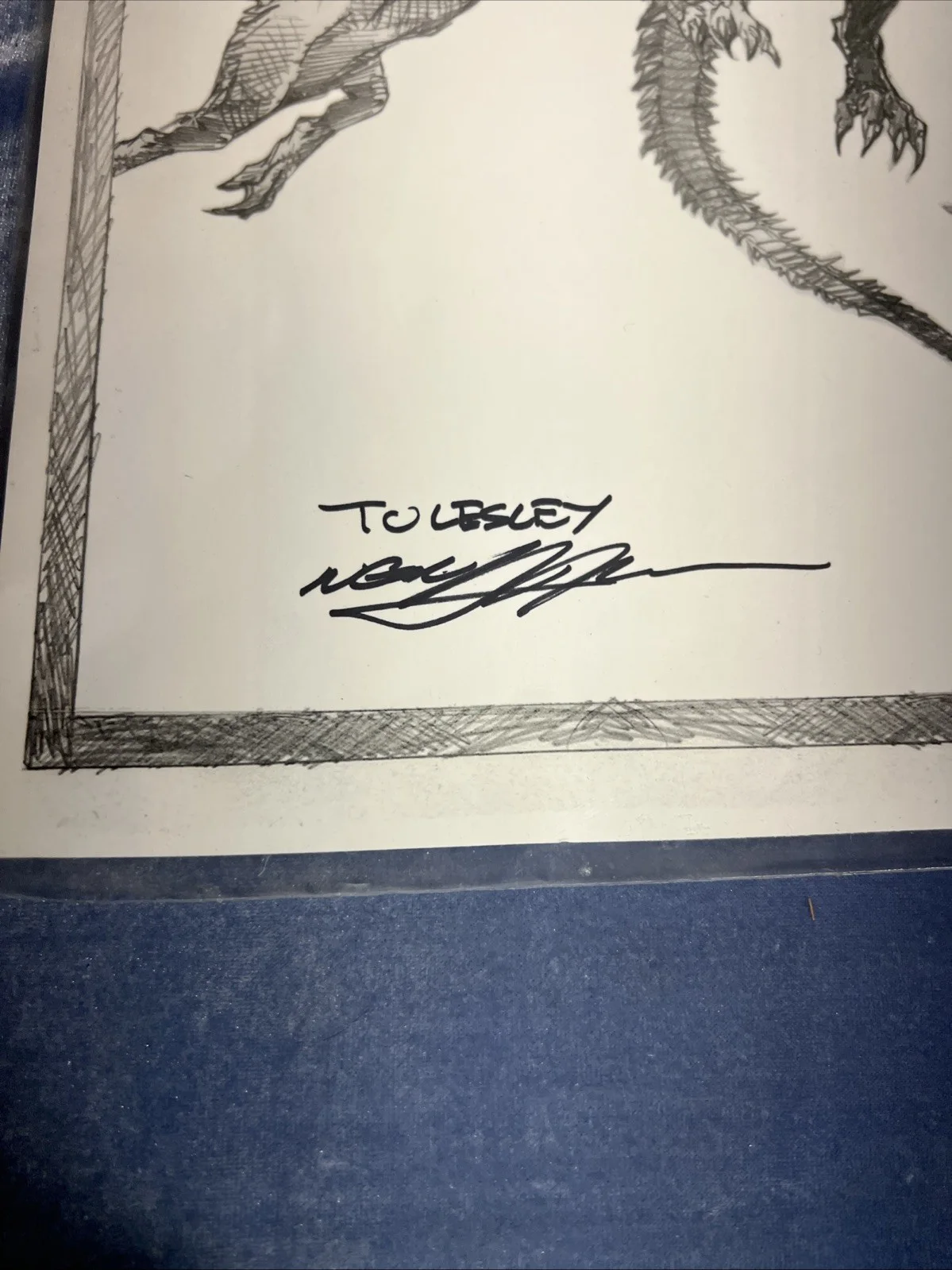 Neal Adams Signed Game of Thrones Daenarys 13x19 Print JSA, изображение 2