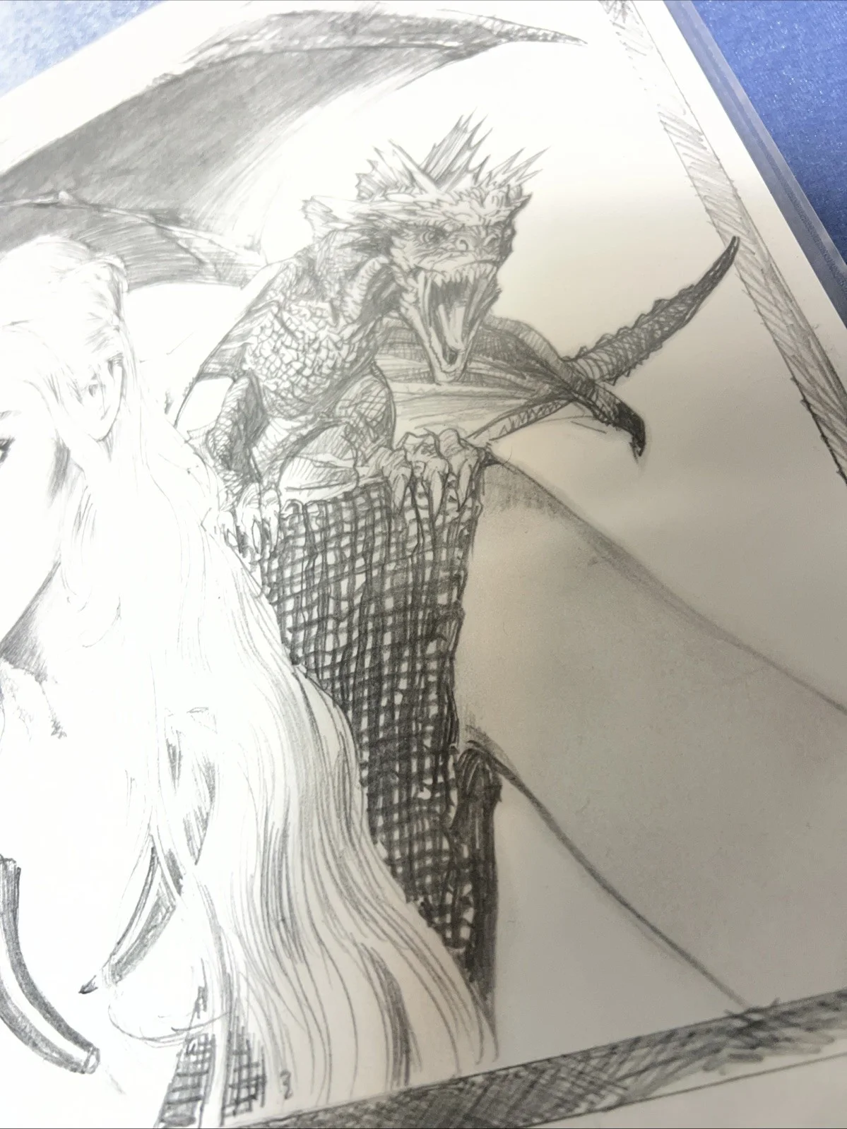 Neal Adams Signed Game of Thrones Daenarys 13x19 Print JSA, изображение 5