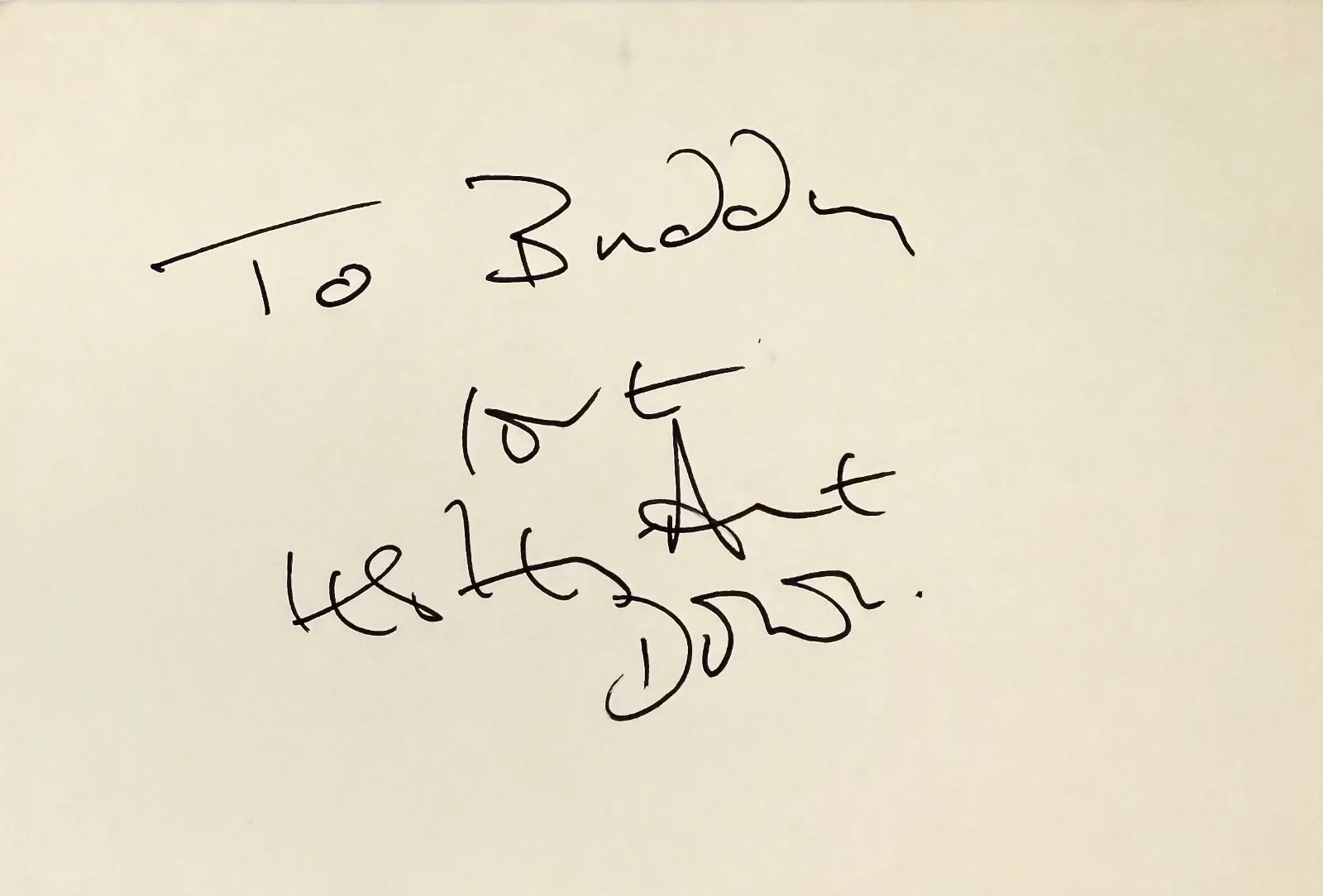 Lesley-Anne Down — LESLEY-ANNE DOWN Signed Autographed 4"x 6" INDEX CARD Pope Joan COUNTESS DRACULA, изображение 3