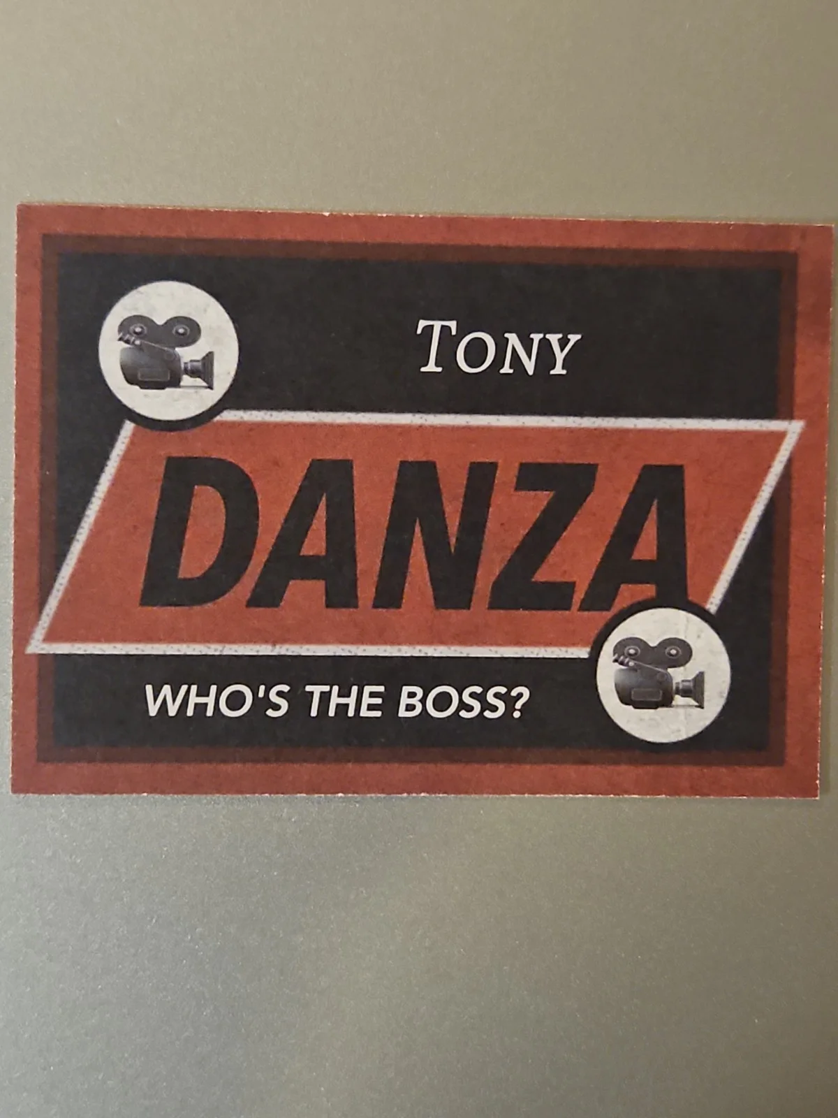 Tony Danza — Tony Danza Signed Custom Card - Tony Micelli In Who’s The Boss, изображение 2