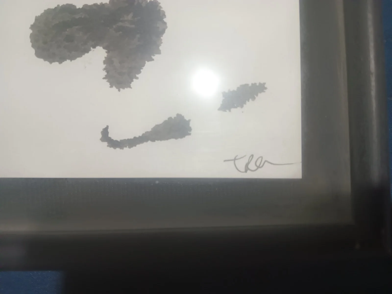 Tegan and Sara Autographed Ink Blot 8x10, image 2