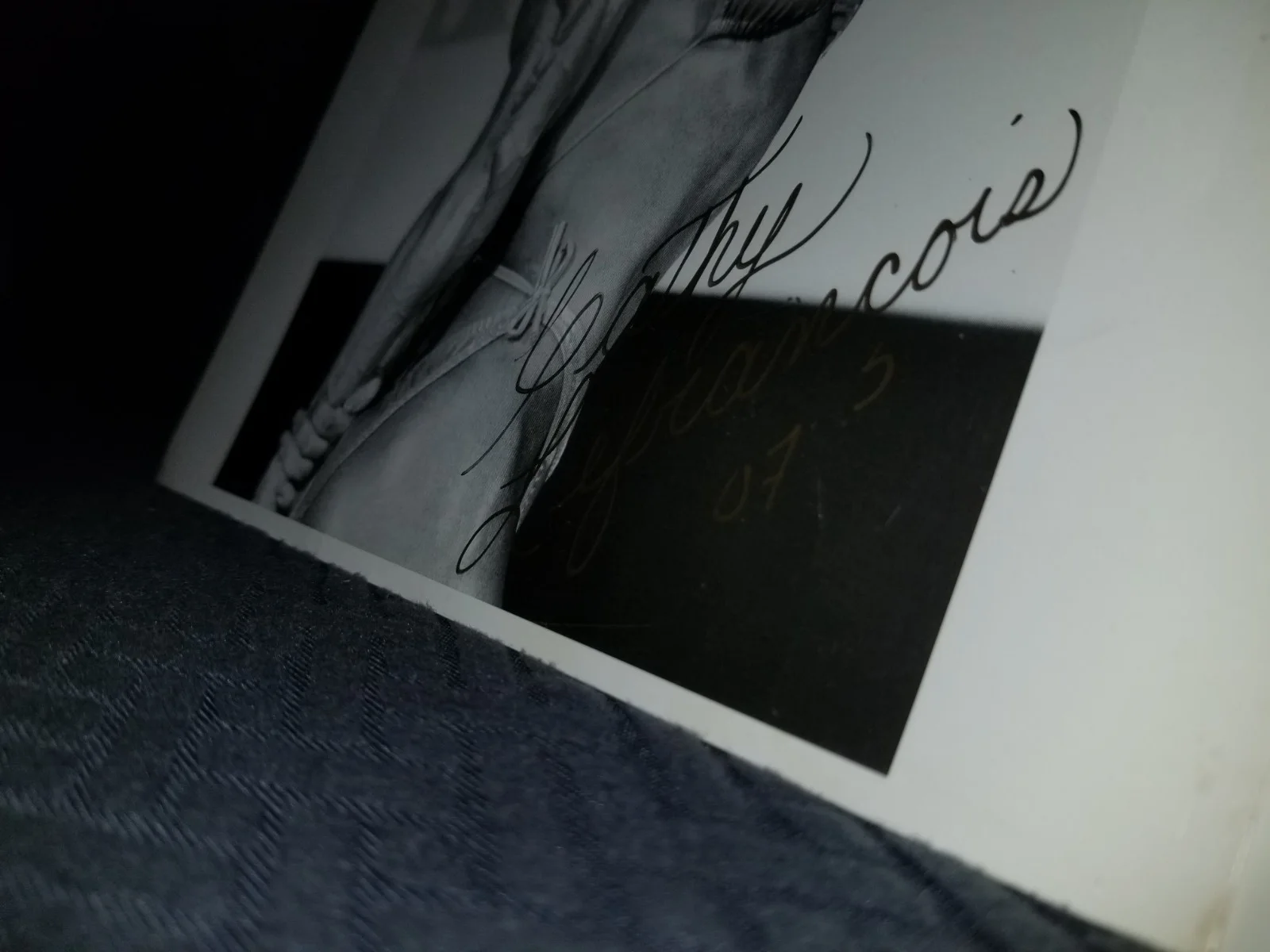 Cathy Lefrancois autographed 5 3/4"wide x 8 3/8"high Black&White Photo print +, изображение 5