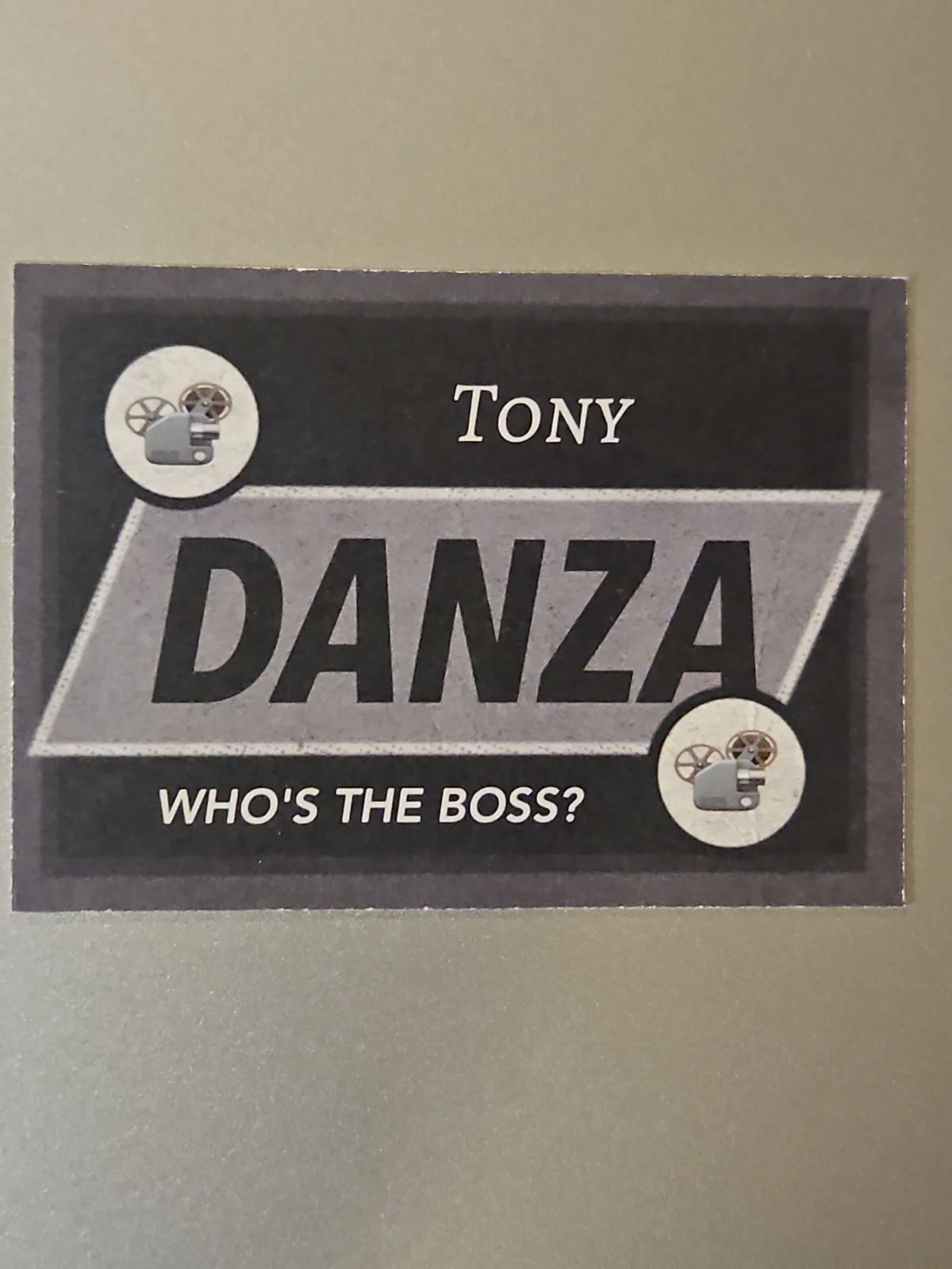 Tony Danza — Tony Danza Signed Custom Card - Tony Micelli In Who’s The Boss, изображение 2
