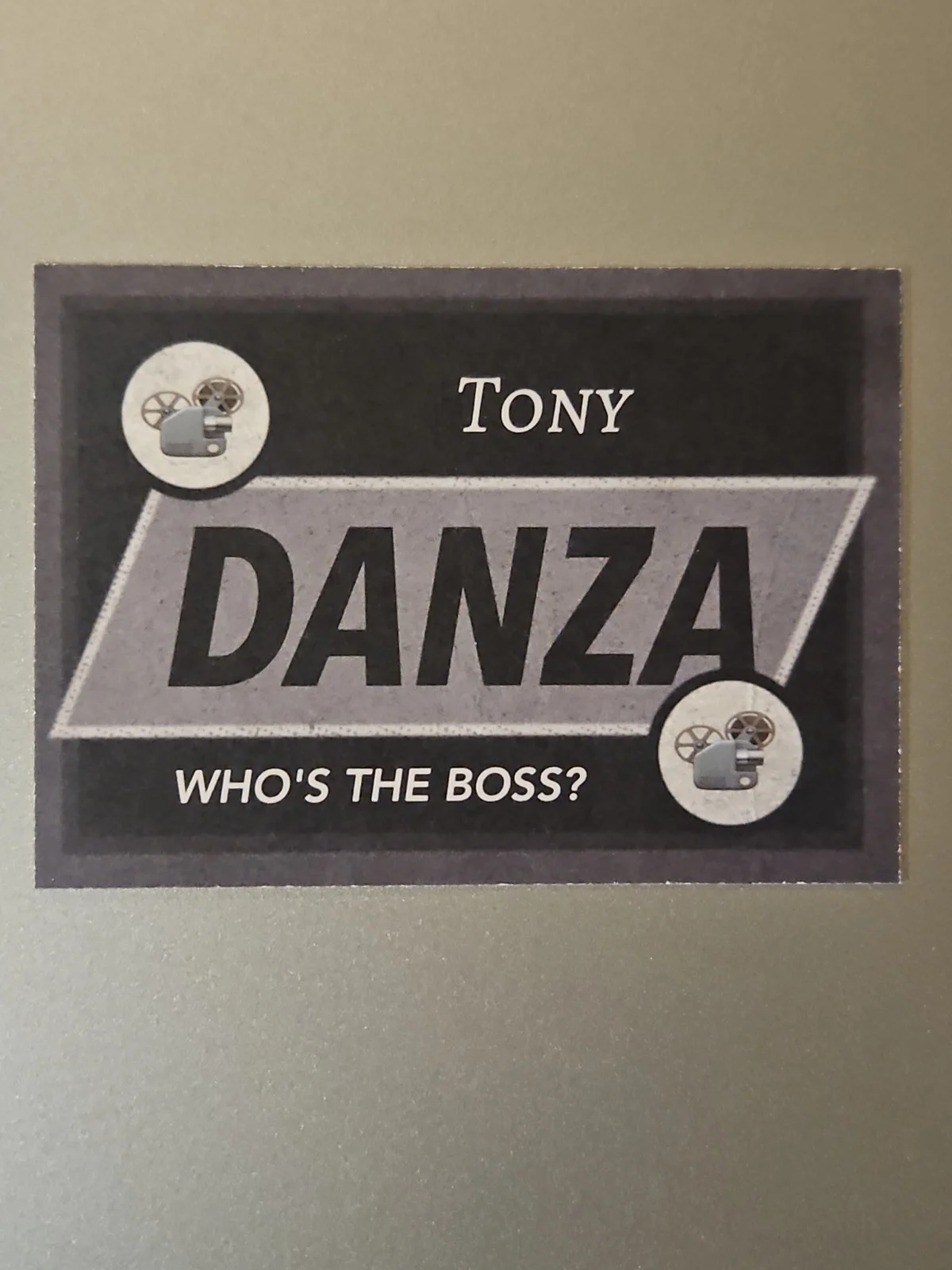 Tony Danza — Tony Danza Signed Custom Card - Tony Micelli In Who’s The Boss, изображение 2