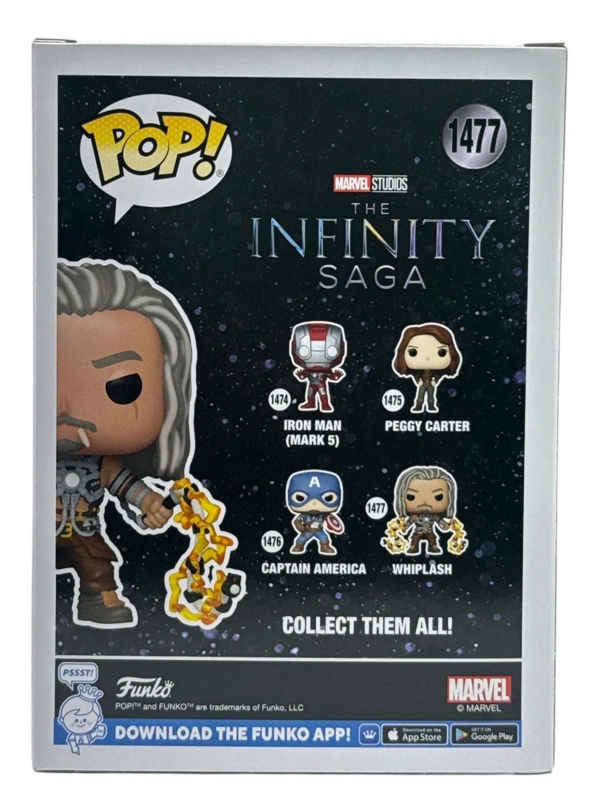 Mickey Rourke — Mickey Rourke Autograph Signed The Infinity Saga Whiplash Funko Pop Beckett COA, image 2