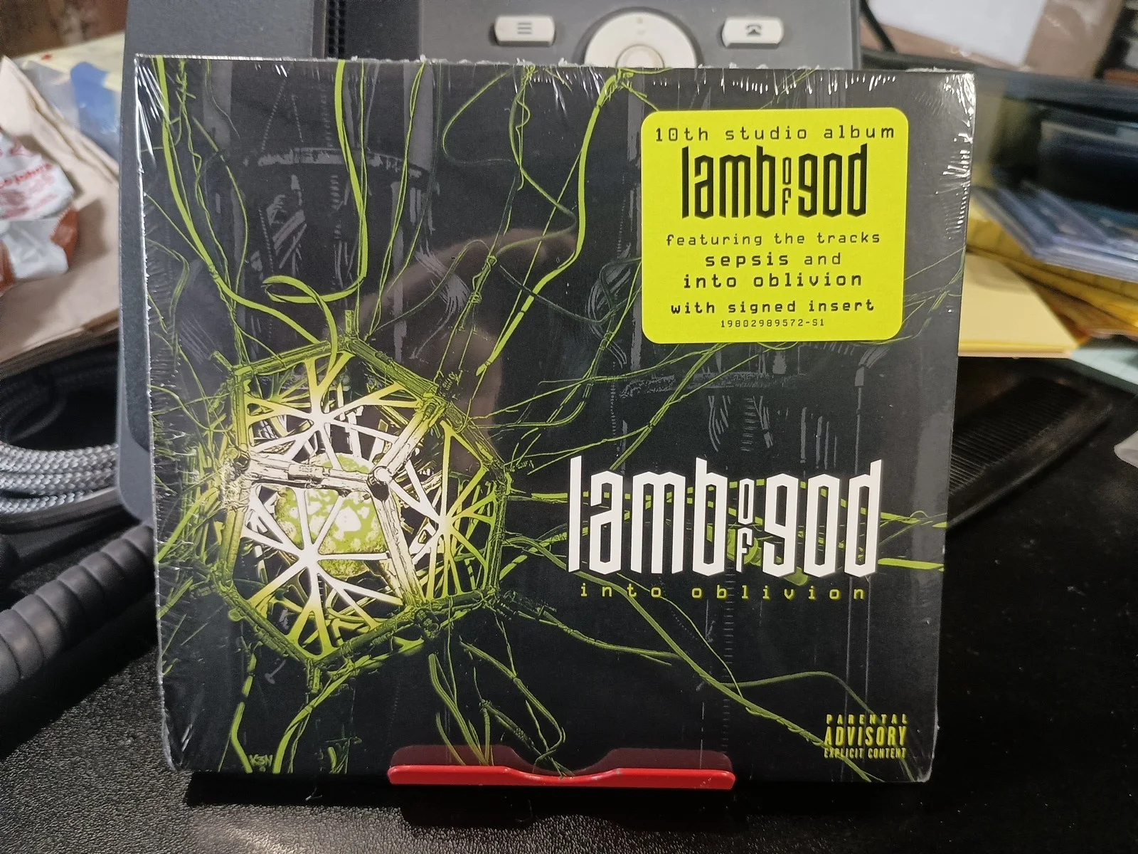 Lamb of God Into Oblivion CD New Album Signed By The Band New Factory Sealed, изображение 2