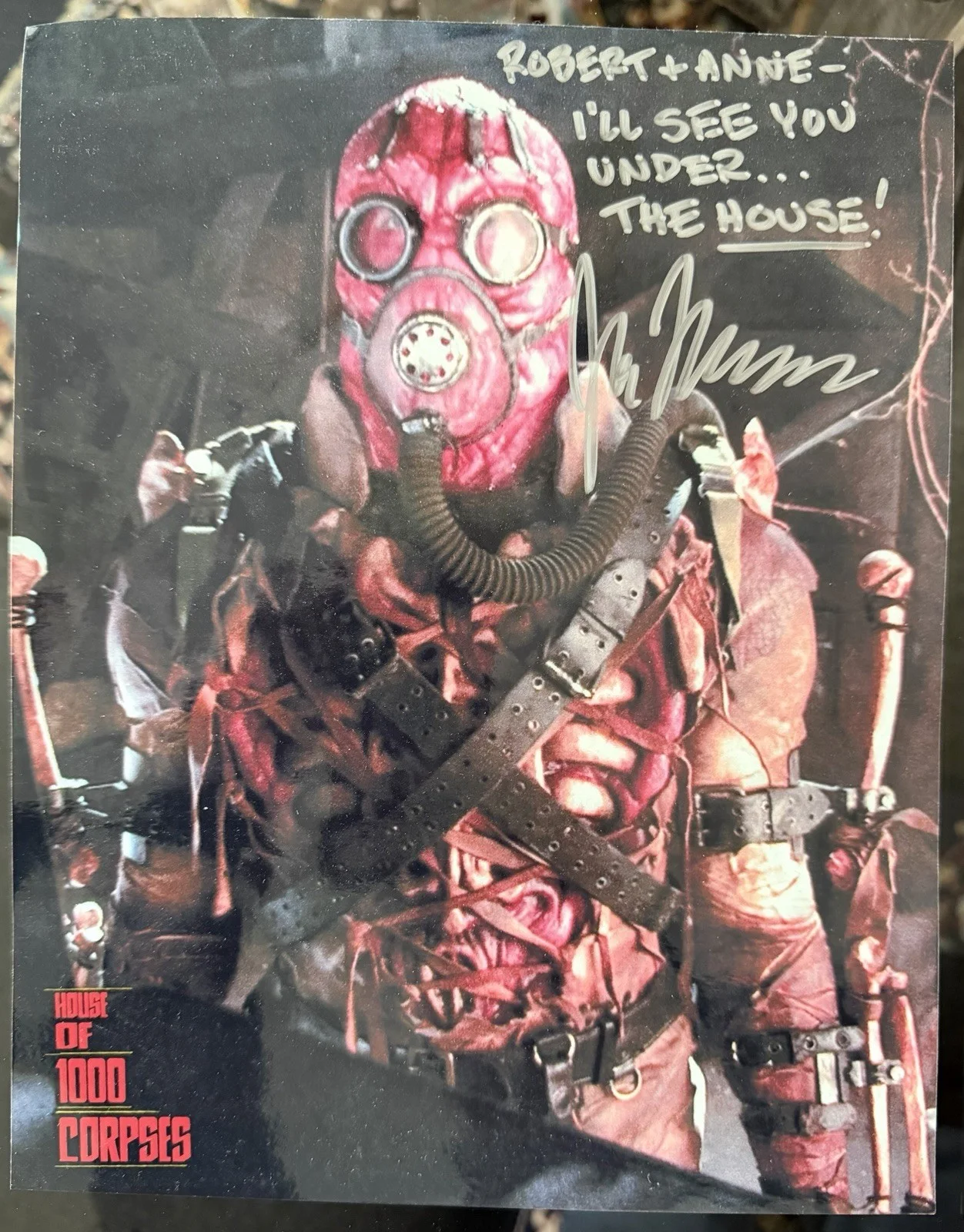 WALTER PHELAN/JAKE MCKINNON — W PHELAN DEVILS REJECTS DR.SATAN THE PROFESSOR JAKE M SIGNED PHOTOS JOHNSON EST., изображение 2